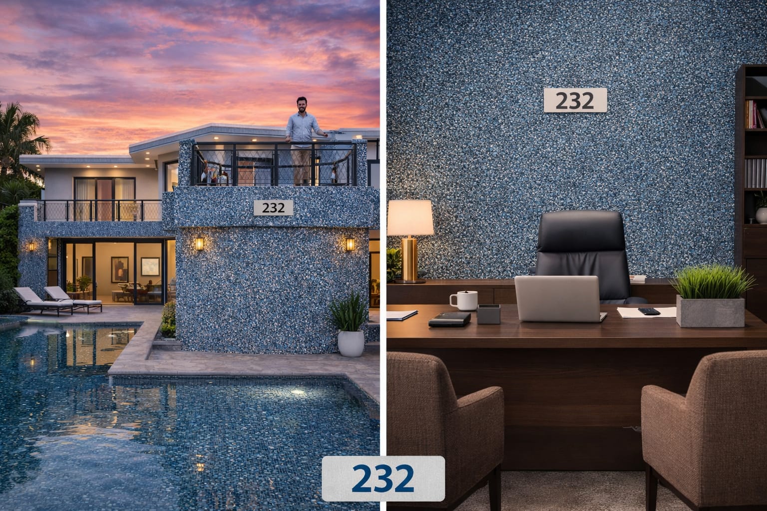 Ocean Blue Stone